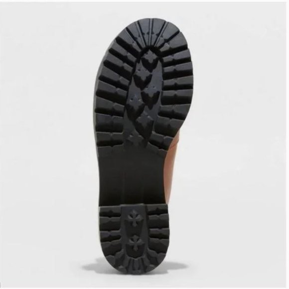 Women's Kira Lace-Up Hiker Boots Cognac - Universal Thread™ - Picture 5 of 5